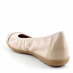 CAPRICE 22152-42 336 SAND COMB złote balerinki damskie wl26