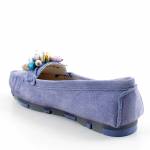 FILIPPO DP7809/26 BL niebieskie mokasyny damskie wl26