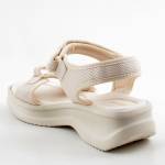 AZALEIA 18451 Vera Therapy Pap Ad Off White BT313 ecri sandały damskie wl26