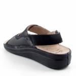 SCHOLL ANTONIA ELASTIC MED MF009241004 czarne klapki damskie wl26 tęgość