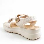 AZALEIA AS999 198066 Papete Off White ecri sandały damskiew l26