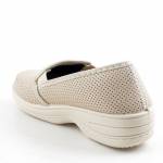 BIOUP P529 FERNDER BEIGE beżowe półbuty damskie TĘGOŚĆ wl26