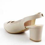 LAMPERT 28623255XF21K beżowe złote sandały damskie wl26 TĘGOŚĆ G