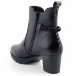 RIEKER 77651-00 czarne botki damskie jz26