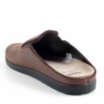 SCHOLL ELIO 24 MED MF015431019 brązowe pantofle męskie jz26
