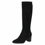 CAPRICE 25503-45 044 stretch czarne kozaki damskie jz26