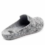 SCHOLL LAYE SZARE KWIATY PANTOFLE *DP*