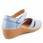 MANITU 910005-51 niebieskie sandały półbuty *DL*