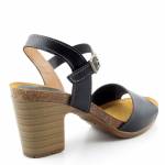 SPK 17060/B czarne sandały damskie