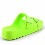 SCHOLL BAHIA MED MF269241034 zielone klapki damskie medyczne wl24