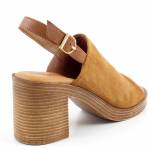 TAMARIS 28304-44 305 COGNAC brązowe sandały damskie wl25