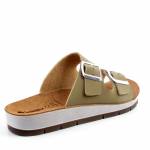INBLU CP000042 zielone klapki damskie wl25