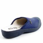 BIOUP 453 RISIKO/pelle niebieskie klaplidamskie wl25