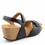 SCHOLL RAVELLO 2 STRAPS MED czarne sandały damskie wl25 MF320461004