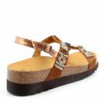 SCHOLL BOGOTA SANDAL MED brown brązowe sandały damskie MF320061011 wl25