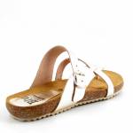 BLU SANDAL 8930 złote multi klapki damskie wl25 ESPANA IBIZA YOKONO