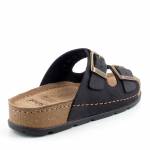 SCHOLL BORA MALAREN MED czarne klapki damskie damskie MF318991004 wl25