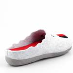 MANITU 320287-91 szare pantofle damskie jz25