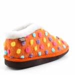 MANITU 340010-62 pomarańczowe pantofle damskie jz25