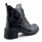 FILIPPO DBT7133 BK czarne trzewiki damskie jz25