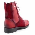 MACIEJKA A7155-08 czerwone trzewiki damskie jz25