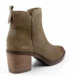 SERGIO LEONE BT 25321-s beżowe botki damskie jz25