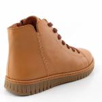 RAVINI 23661 SILVER TABA brązowe trzewiki damskie jz25