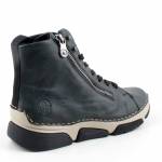 RIEKER 45920-54 zielone trzewiki damskie jz25