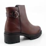 SOKOLSKI SAR Z25-341 brązowe botki damskie jz25
