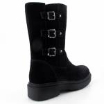 SERGIO LEONE BT 25517-S czarne kozaki damskie jz25