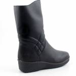RIEKER Y4656-00 czarne kozaki damskie jz25