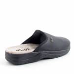 BIOUP 617 VINCI czarne pantofle męskie JZ25