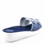 FIN-FLEX 20 BLU/BLU/BIANCO białe granatowe fakirki damskie jz26