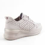 SERGIO LEONE SP-115 szare sneakersy półbuty damskie wl26