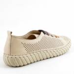 RIXA SHOES 58C3583 beżowe półbuty damskie wl26