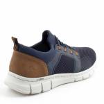 RIEKER B7796-14 G1/2 granatowe półbuty męskie wl26