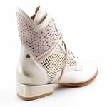 MACIEJKA 07322-25 złote trzewiki damskie wl26