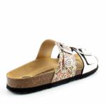 BRINKMANN 700067-82 multi złote klapki damskie wl26