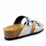 BRINKMANN 701164-09 multi srebrne klapki damskie wl26