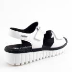 RIEKER V1382-80 białe sandały damskie wl26