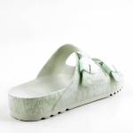 SCHOLL BAHIA MED MF007423902 pistacjowe klapki damskie wl26