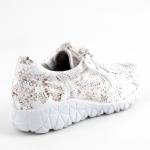 WALDLAUFER H89001 248 060 białe beżowe sneakersy damskie TĘGOŚĆ H