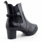 RIEKER 77651-00 czarne botki damskie jz26