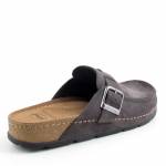 SCHOLL BORA MOCCASIN MAN MED MF007684015 szare pantofle męskie jz26