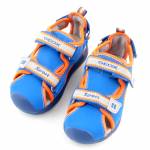 GEOX B620FB C0685 ROYAL/ORANGE SANDAŁY *KP*