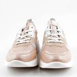 REMONTE D4100-31 perłowe różowe sneakersypółbuty damskie by Rieker *DL*