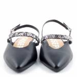 GIOSEPPO 65016-P CRATO czarne sandały damskie