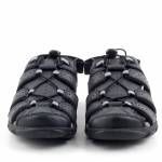 GEOX U6224B 0MEBC STRADA C9999 BLACK czarne sandały męskie zakryte