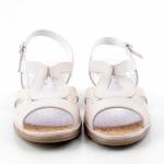 SUAVE 710015-81 beżowe miedziane sandały damskie TĘGOŚĆ