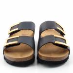 SCHOLL Monterey 2 STRAPS MED czarne klapki damskie MF305841004 OBUWIE MEDYCZNE wl25